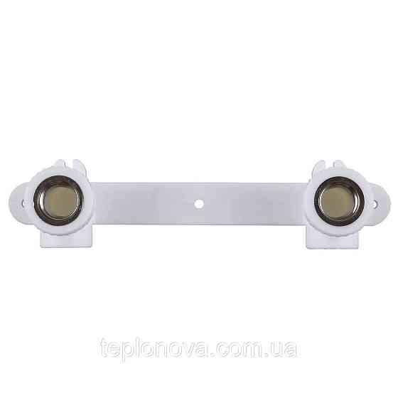 Настінна планка Kalde PPR ф20х1/2 (білий) 21C20 Чернівці