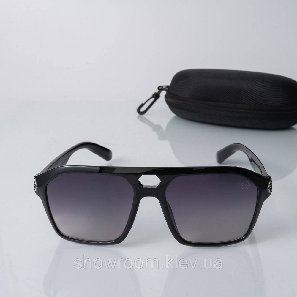Чоловічі брендові сонцезахисні окуляри Рhilipp Рlein (9123) Київ - фото 2
