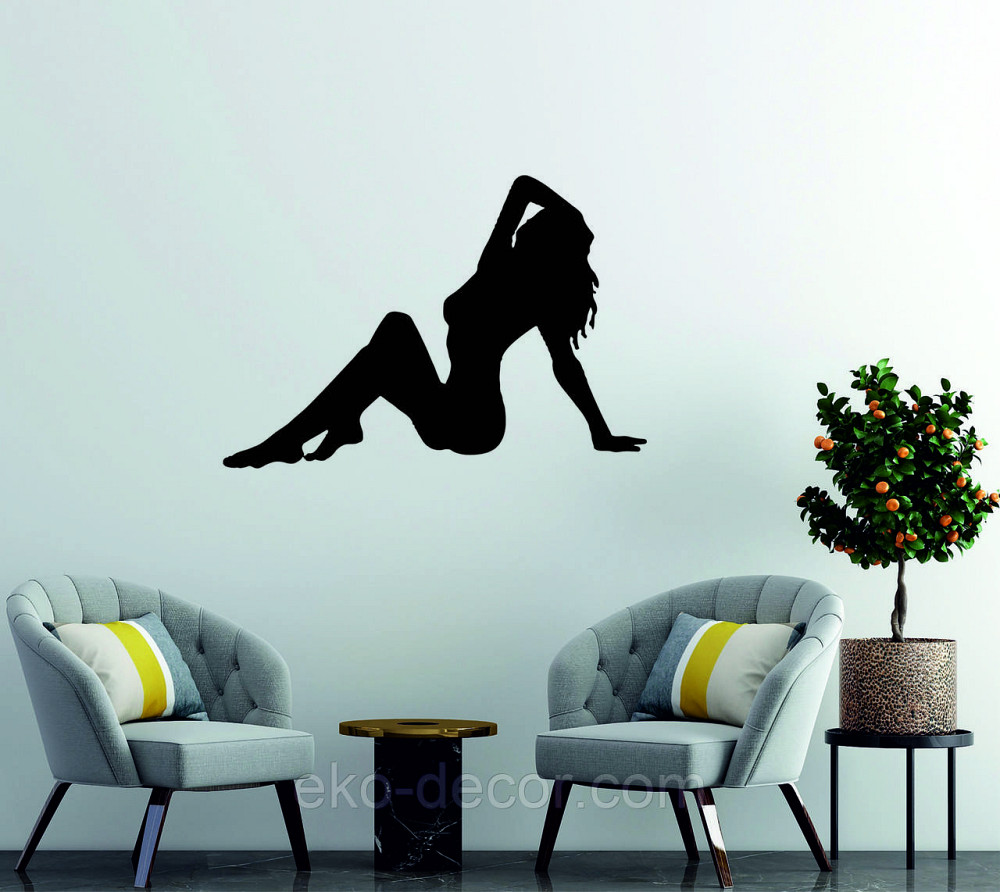 Декоративное настенное Панно «Стриптиз», Декор на стену 70*48 см, Черный Киев - изображение 2