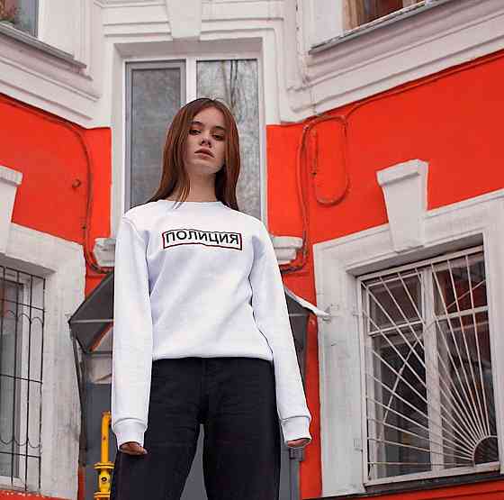 Світшот — ПОЛІЦІЯ. 100% Бавовна Чернівці