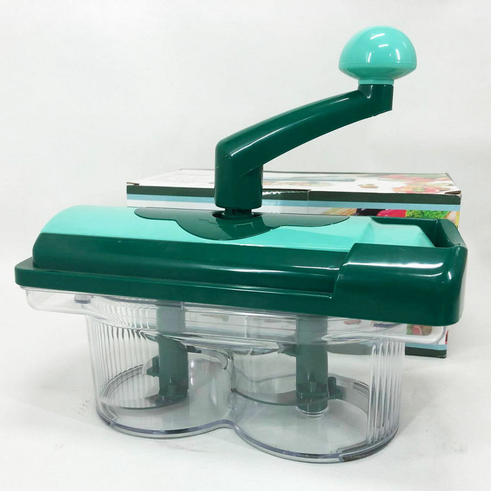 Терка универсальная greater для овощей Nicer, Терка слайсер для овощей, Овощерезка много насадок ZR-82 Львов - изображение 5