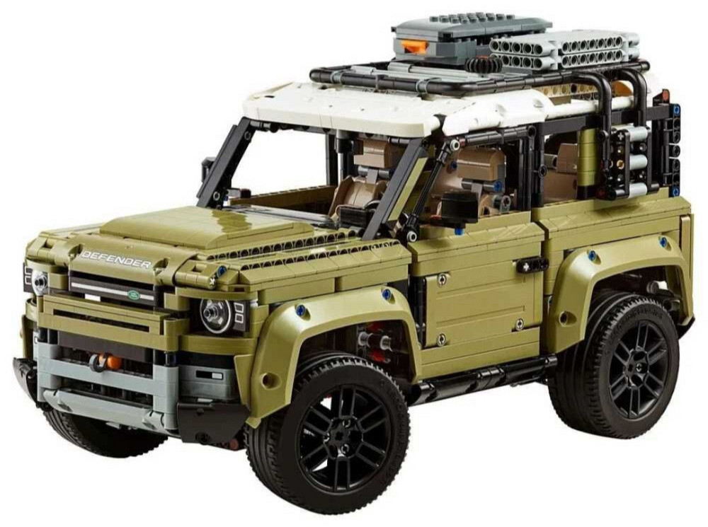 Конструктор машинки Technic Land Rover Defenderр 2573 детализ масштабное 1:10 Ленд Ровер Дефендер Киев - изображение 2