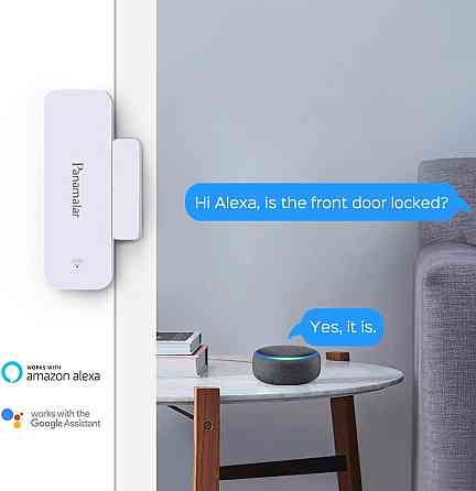 Беспроводной датчик открывания дверей и окон PANAMALAR D06 для умного дома Alexa 2.4G Wi-Fi сенсор,  Киев