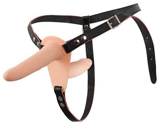 Страпон - Vibrating Double Strap-On Sex Aura Київ