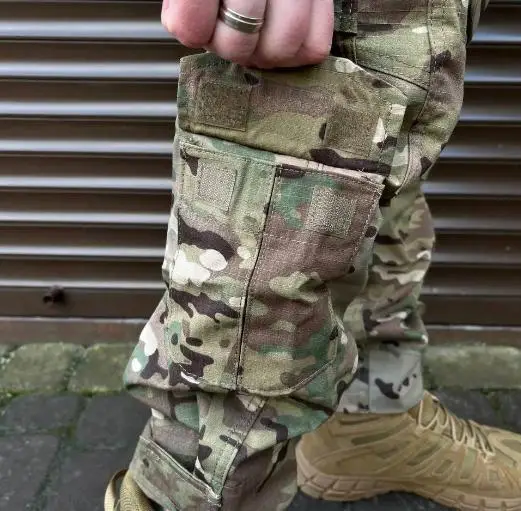 Мужские тактические брюки G3 с наколенниками Рип-стоп (Мультикам) M Винница - изображение 5