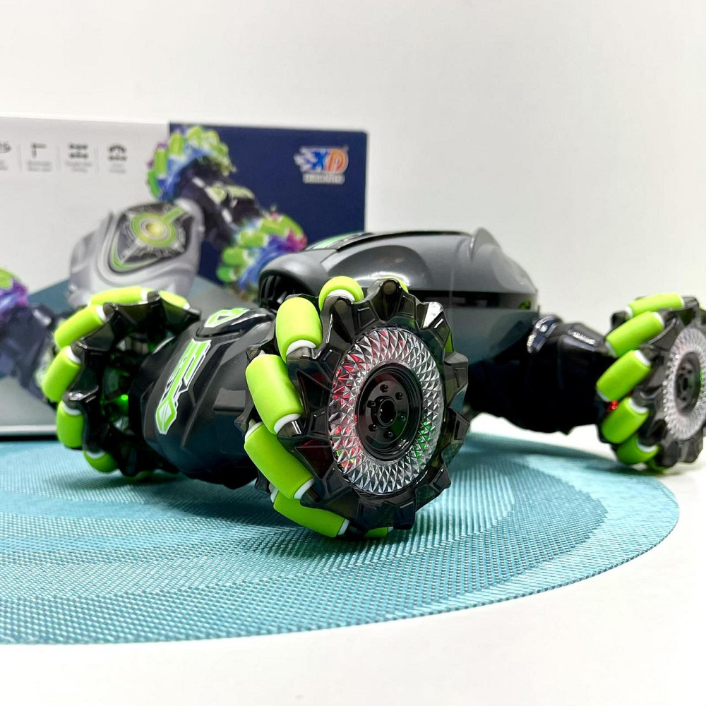 Машина трюкова Xuda Toys перевертень всюдихід на радіокеруванні Зелена ( 3688-G103A) Чернігів - фото 7