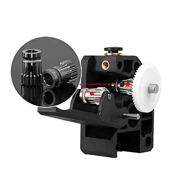 Екструдер Hopeda DualDrive для Ender 3 V2, Pro, CR-10, Mega S, Tevo Tornado Wanhao D9, Anet A8 A8+ Prusa I3 Київ