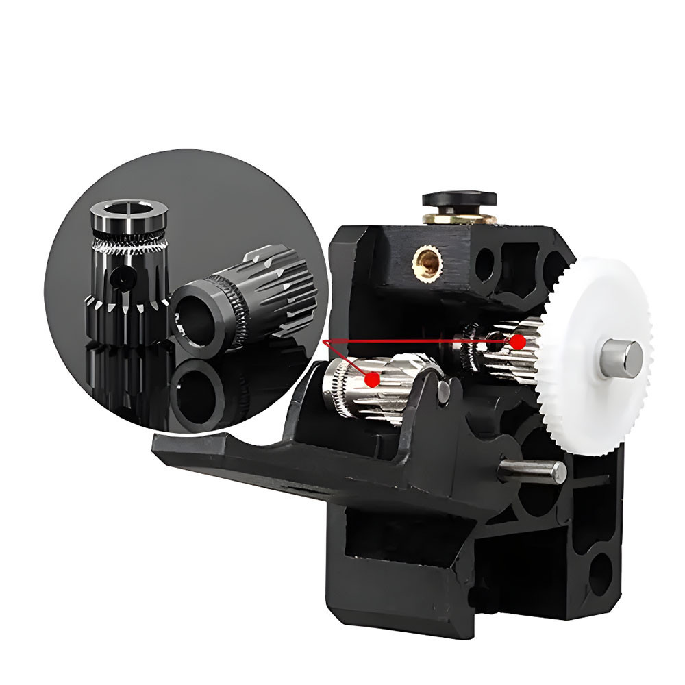 Екструдер Hopeda DualDrive для Ender 3 V2, Pro, CR-10, Mega S, Tevo Tornado Wanhao D9, Anet A8 A8+ Prusa I3 Київ - фото 2