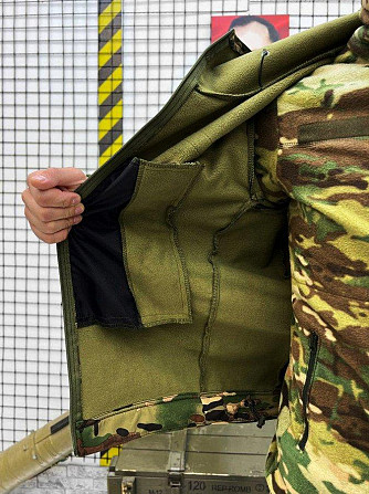 Тактична куртка SoftShell софтшел мультикам легка XL Одесса - изображение 12