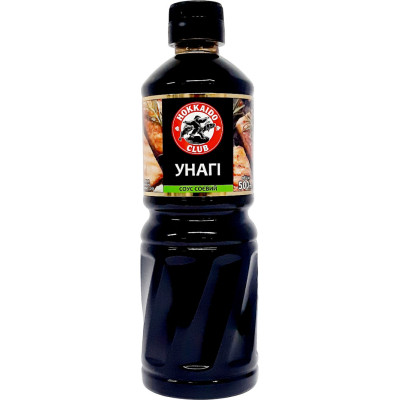 Соус Hokkaido Club Соевый Унаги 500 мл (4820172441168) Винница - изображение 1