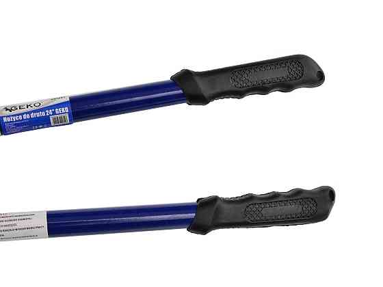 Ножиці різання дроту, арматури "GeKo"  8мм, довжиною 600 мм Стрый