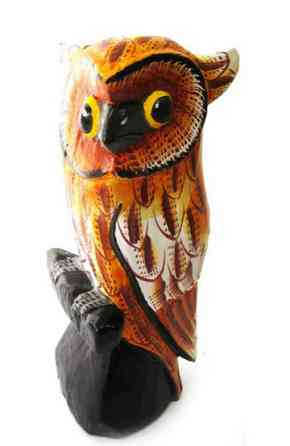 Статуетка дерев'яна Сова Київ