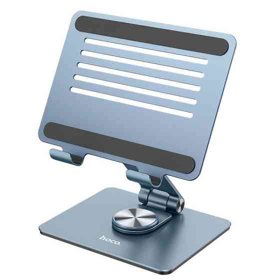 Підставка для планшета HOCO PH52 Might metal rotating tablet desktop holder Metal Gray Киев