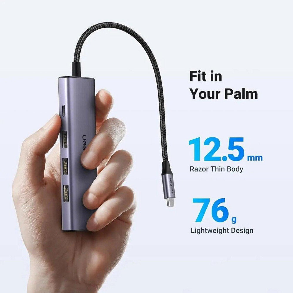 Хаб адаптер перехідник UGREEN USB-C Multifunction Adapter UGR-15597 Одеса - фото 8
