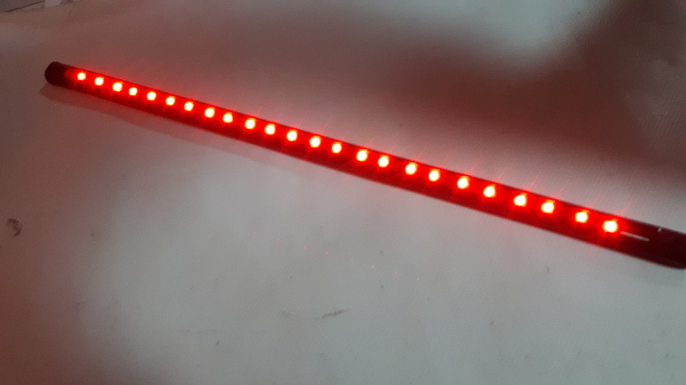 Підсвічування гнучке 3634R 24LEDх40см Red/гумів.основа Вінниця - фото 1