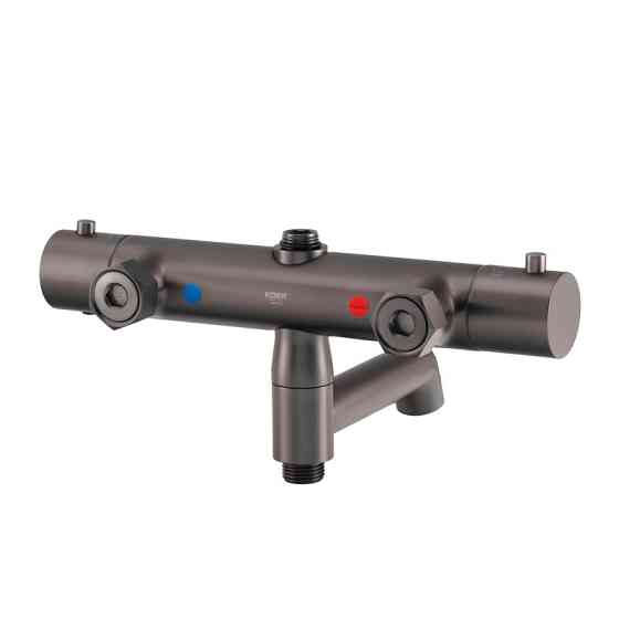 Душова колонка Koer KB-57029-07 з термостатичним змішувачем, 3 режими, графітовий колір (KR5498) Харків