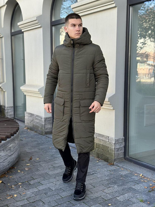 Куртка зимова чоловіча хакі Pobedov Tank 2XL Київ - фото 4