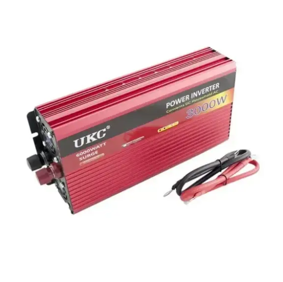 Инвертор преобразователь напряжения UKC AR-3000M BR-3000M 12V-220V 3000W синусоидный Винница