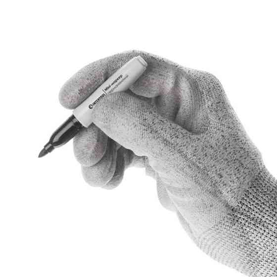 Міні-маркери перманентні, чорні, довжина: 93 мм, уп. 80 шт. INTERTOOL KT-5010 Київ