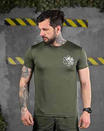 Тактична потовідвідна футболка ParaMedic oliva ДЛ6506 Одеса
