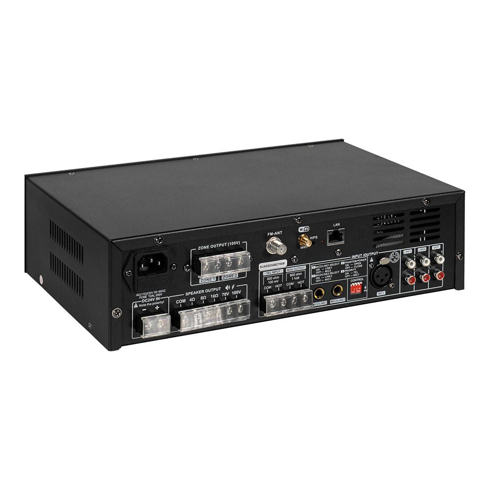 Настільний двоканальний мікшуючий підсилювач CMX EA-60TW, 2 зони, Wi-Fi (17-00027) Київ - фото 14