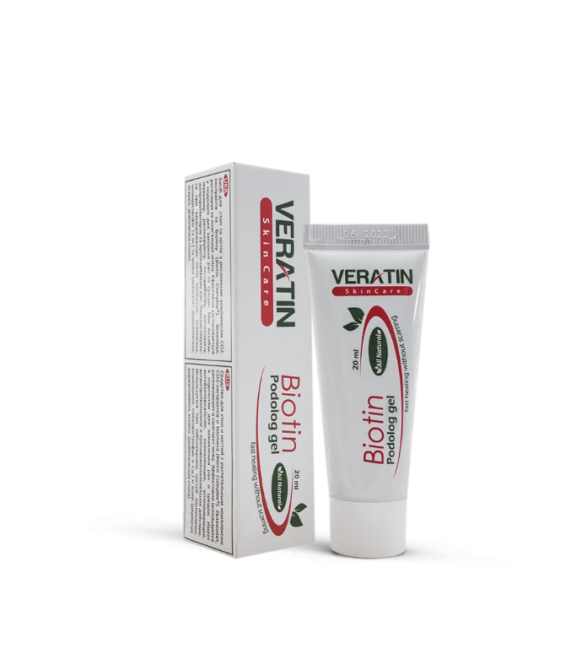 Гель для регенерації шкіри та відновлення нігтів Biotin Podolog gel (Вератін Біотин), Flosvita, Veratin Skin Care, 20 мл. туба Харків - фото 2