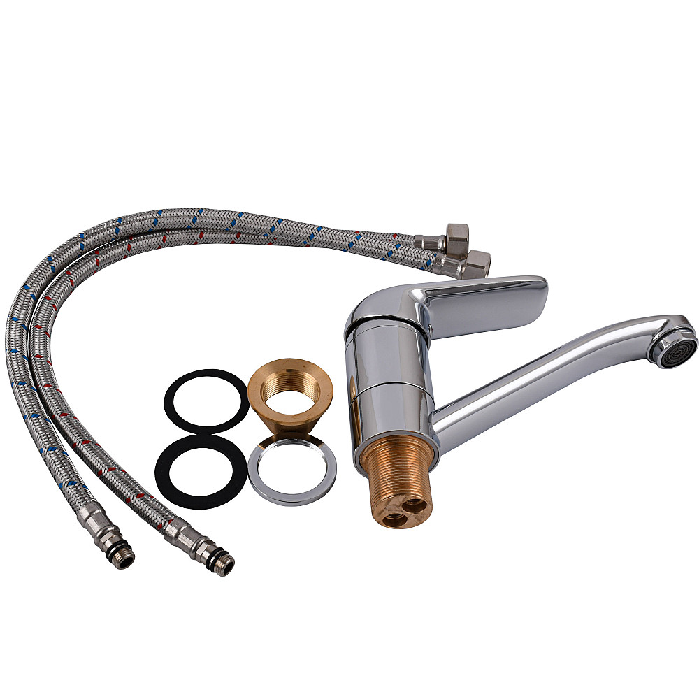 Змішувач для умивальника Globus Lux Koln GLK-0203M Луцк - изображение 5