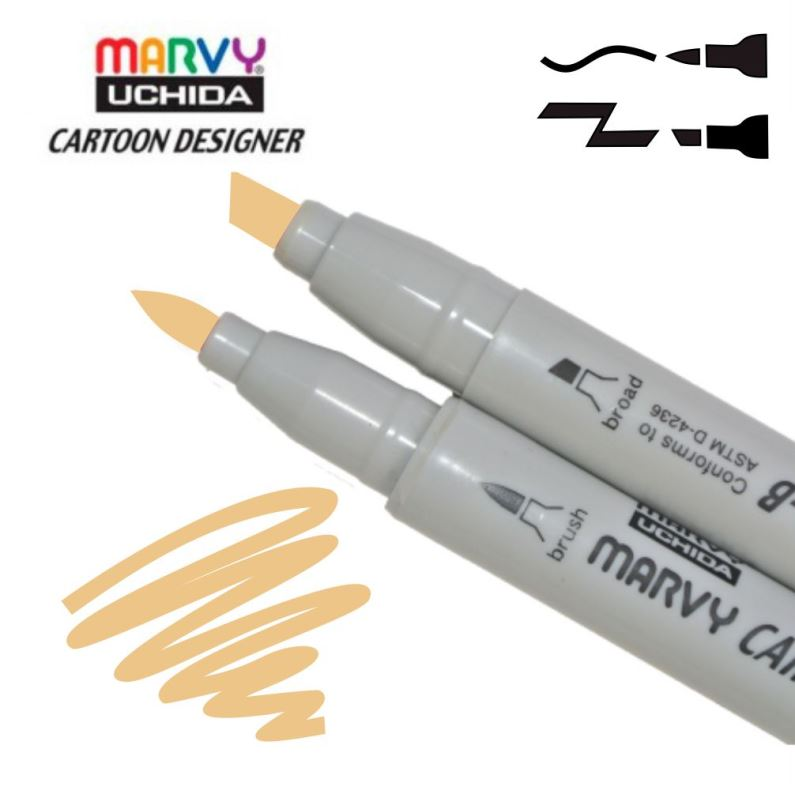 Маркер двусторонний Marvy 1900B-S Киев - изображение 1