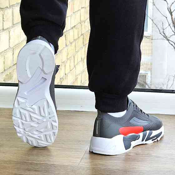 Кроссовки FILA Серые Мужские Фила (размеры: 41,42,43,45) Видео Обзор Днепр