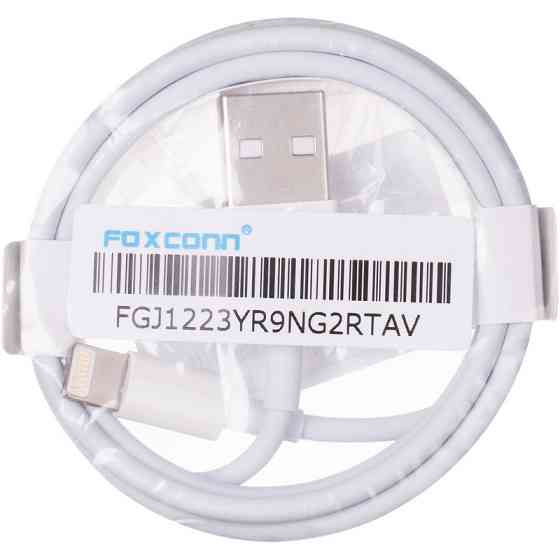 Кабель USB 99% Original Lightning MD818 (Foxconn) E75 (w/o pack) White Рівне
