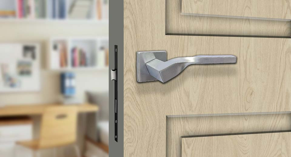 Ручка Linea Cali, модель TWIST хром матовий Київ - фото 4