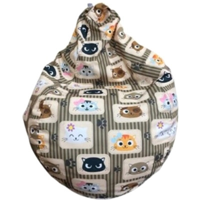 Крісло-мішок Примтекс плюс Malmo M LUX PT-08, принт Cats (Malmo M LUX PT-08) Вінниця - фото 1