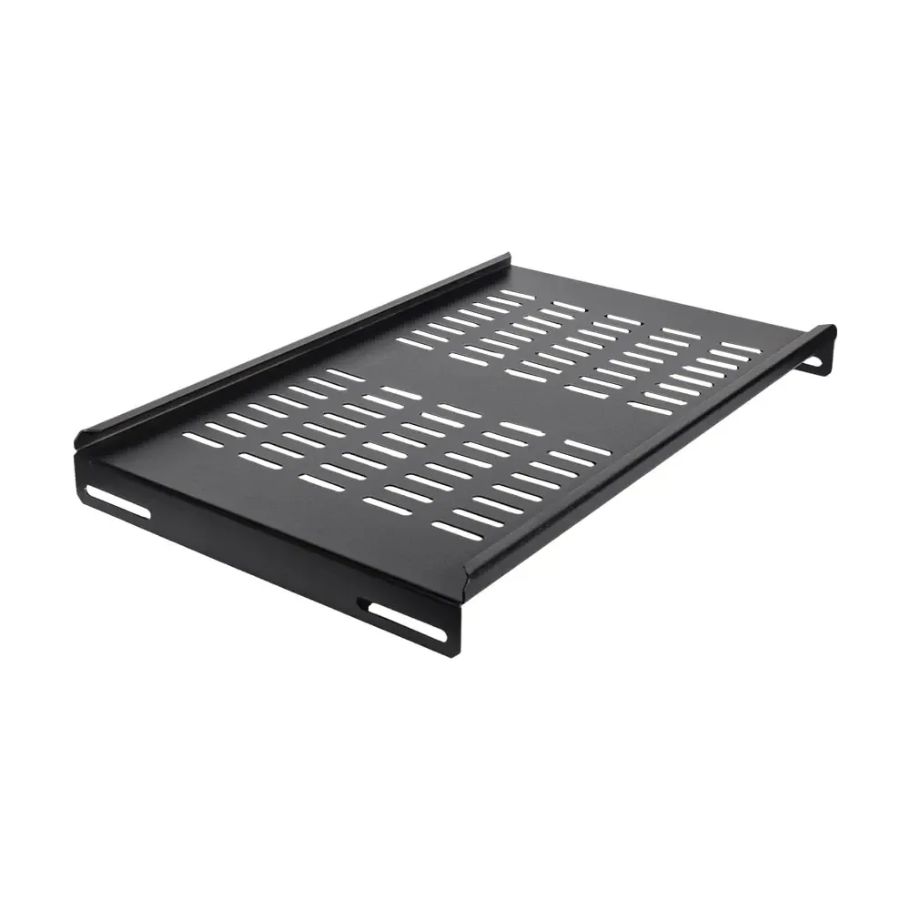 Серверна полиця Trinix TRX-450D/SH Black для комутаційної шафи глибиною 450 мм (25-00093) Київ - фото 4