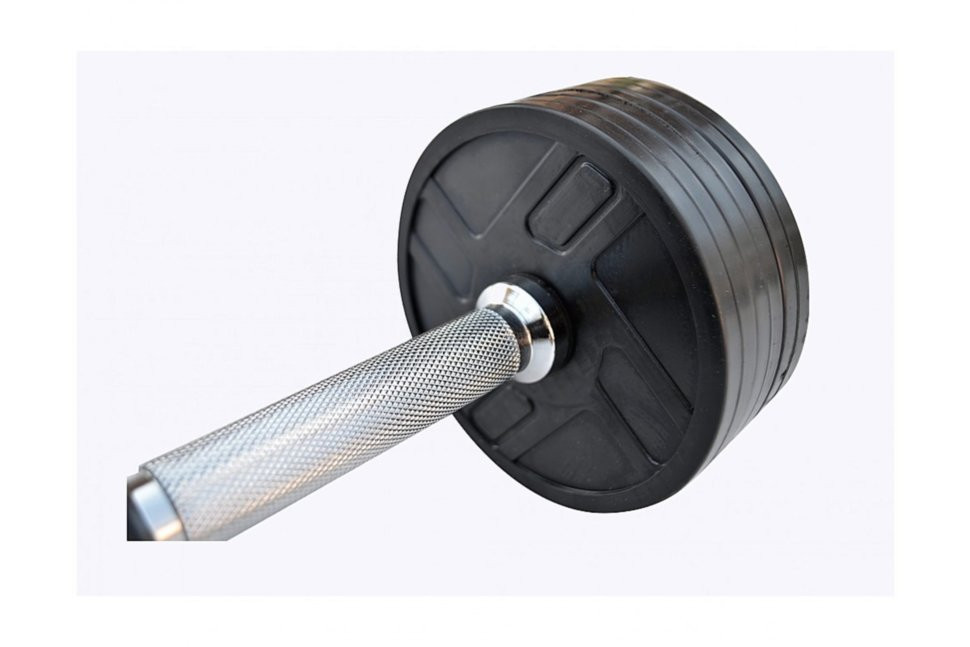 Гантелі обгумовані набірні 2 по 26 кг Гантелі, гирі, штанги та диски металеві Київ - фото 5