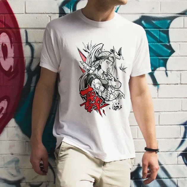 Футболка чоловіча з  принтом Наруто Дейдара Розмір 48 Anime0112 Дніпро - фото 3