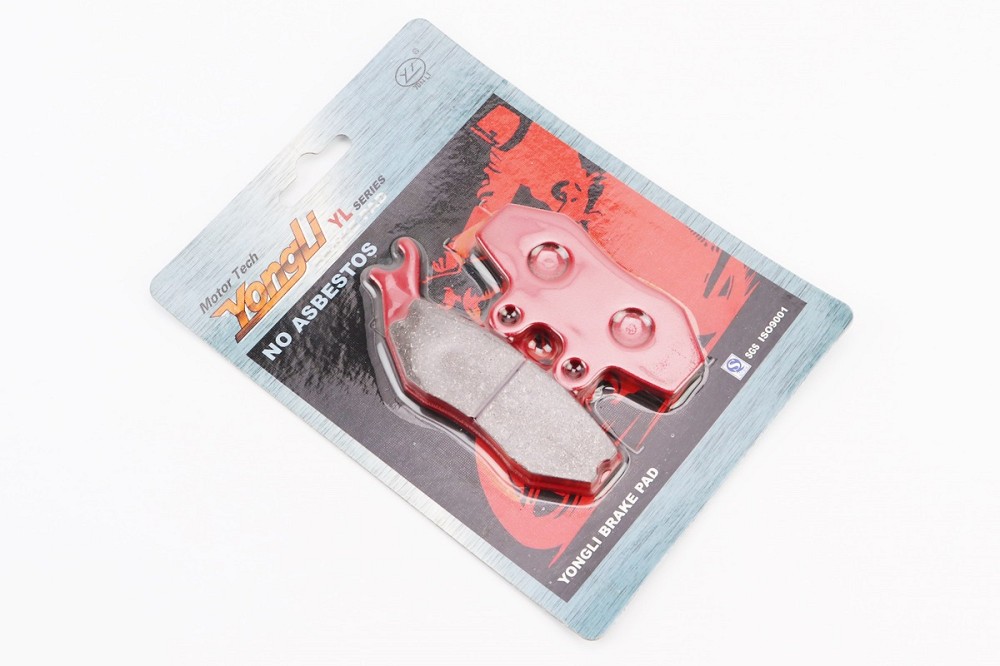 Гальмівні колодки (дискові) RX 50/SX 50; KEEWAY-X Ray 50 Supermoto; PEUGEOT-Geopolis 125 RS; SHERCO-Enduro 50 (EN50) к-кт 2шт червоні Киев - изображение 1