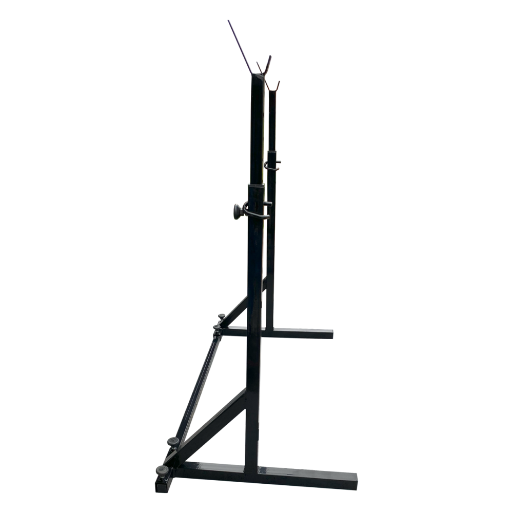 Регулируемые стойки под штангу, профиль 40х40х2 мм для штанги Черный Киев - изображение 4