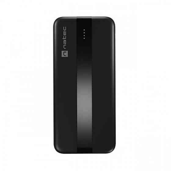 УМБ Natec 10000mah Trevi SlimQ 2xUSB QC 3.0 20W +PD Type-C18W чорна (NPB-1923) Киев
