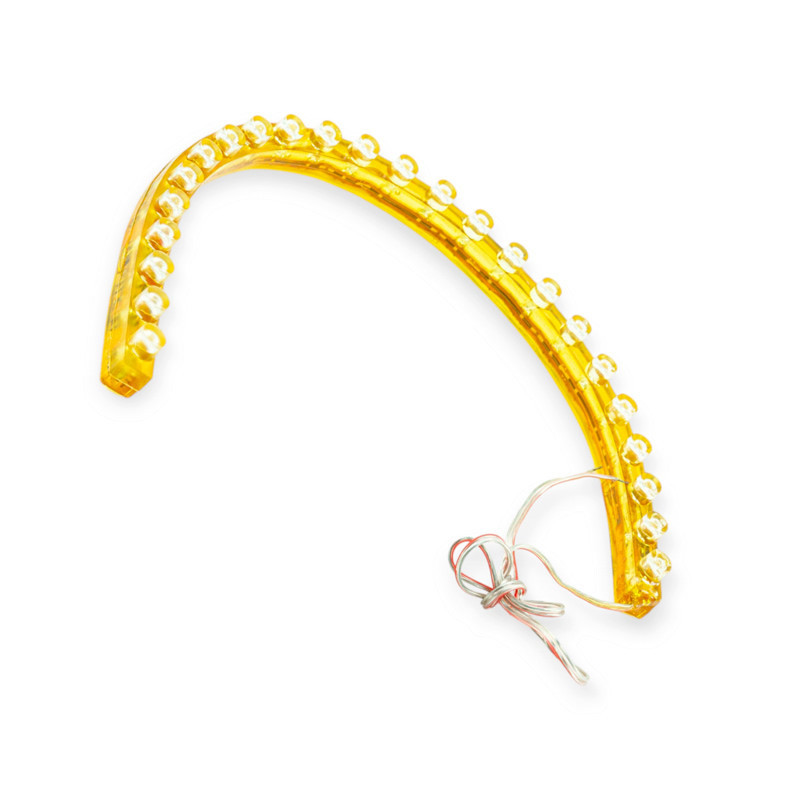 Лента гибкая 24 диода (3мм) 12V зеленая 25см светодиодная Мукачево - изображение 1