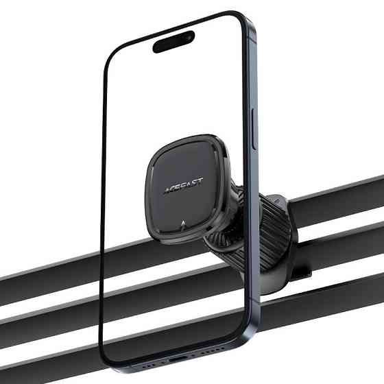 Автотримач для телефона ACEFAST D34 air outlet magnetic car holder Black Ковель