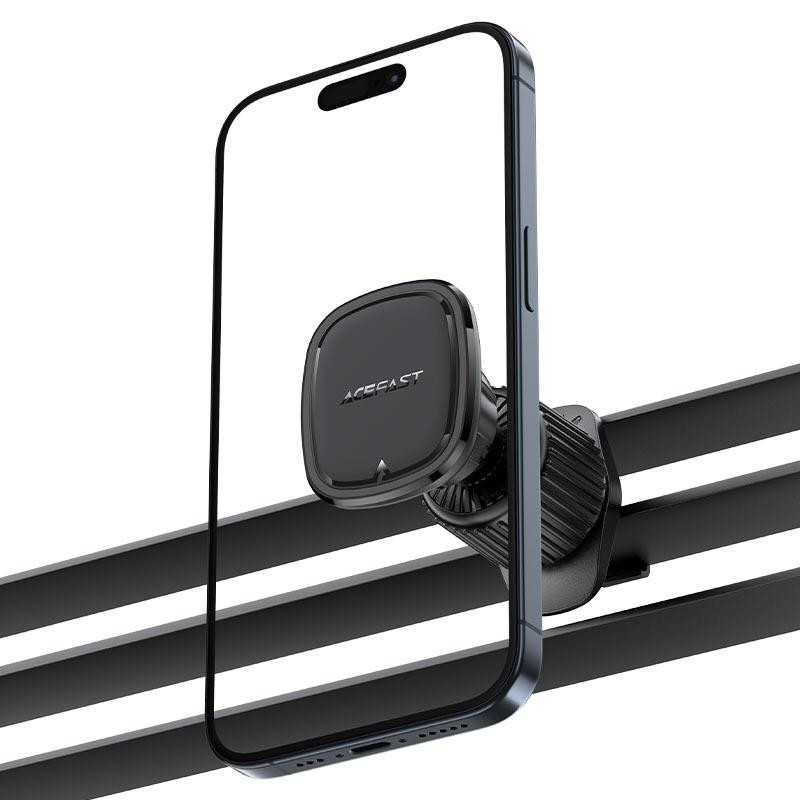 Автотримач для телефона ACEFAST D34 air outlet magnetic car holder Black Ковель - изображение 4