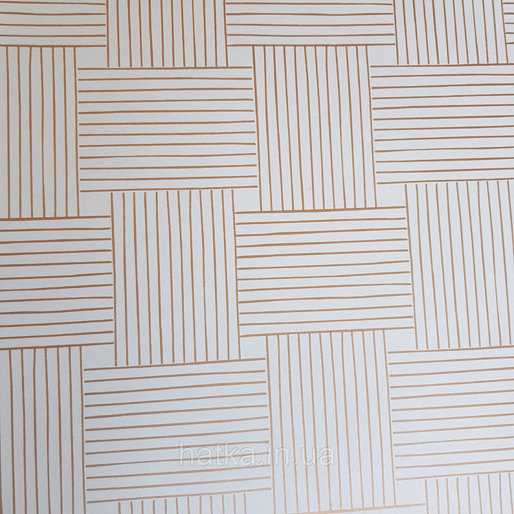 Шпалери вінілові на флізелін Caselio Mystery 0.53х10 м геометрія яскраві смуги золотисті на салатовому Київ - фото 1