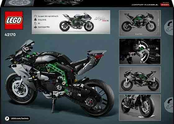 Конструктор LEGO Technic 42170 Мотоцикл Kawasaki Ninja H2R. Київ