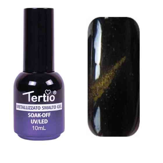 ГЕЛЬ-ЛАК No019 (СІРО-ЗЕЛЕНИЙ МАГНІТНИЙ) КОТІЙ ОЧІ 10 МЛ TERTIO Київ