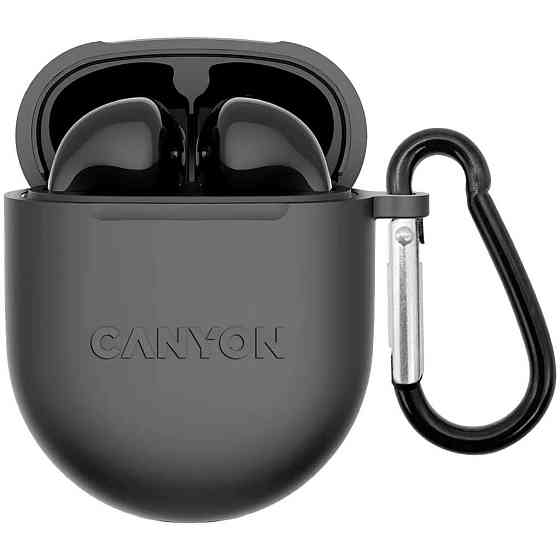 Bluetooth-гарнітура Canyon TWS-6 Black (CNS-TWS6B) ( 13752 ) Харків