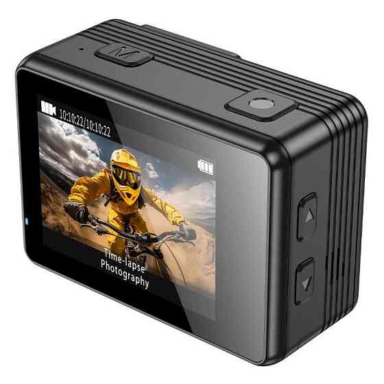 Екшн камера HOCO DV102 4K anti-shake sports camera Black Київ