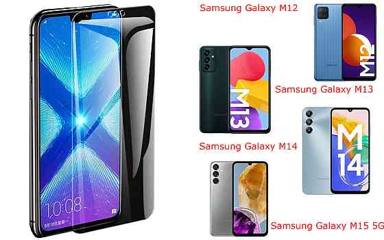 Защитное стекло NeoGlass для Samsung Galaxy M12, M13, M14, M15 5G – ультрапрозрачное и устойчивое Киев