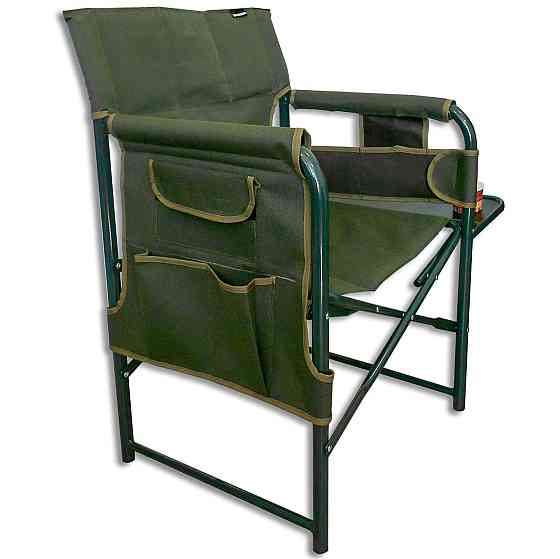 Крісло складане туристичне з столиком Ranger Guard (RA 2207) стілець зі спинкою для пікніка, риболовлі Київ