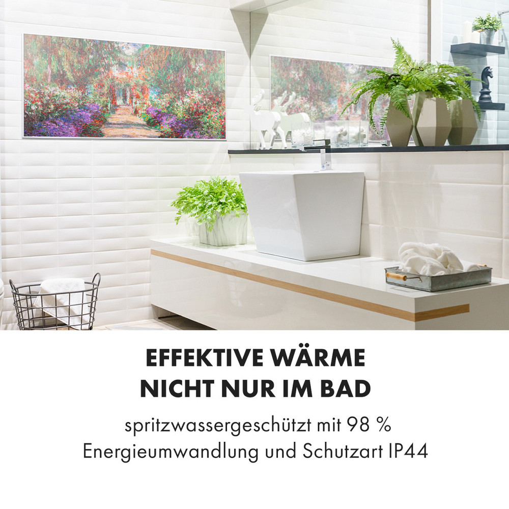 Умный инфракрасный обогреватель Wonderwall Air Art 120x60 см, 700 Вт, настенная установка, управление Ровно - изображение 6