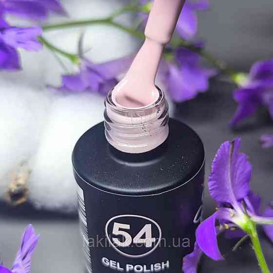 Гель-лак для нігтів Bee Nails 054 (біло-ліловий) 8мл Херсон